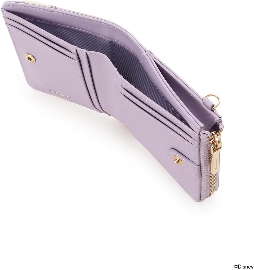 完売☆サマンサベガ✖️ディズニー　ミッキーマウス折財布 ミッキーマウス＆フレンズ」折財布（ミッキーマウス）(FREE ブラック